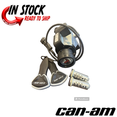 CAN AM IGNITION MODULE SWITCH 2 KEYS 2011-2013 SPYDER RT SE5 710002968 OEM